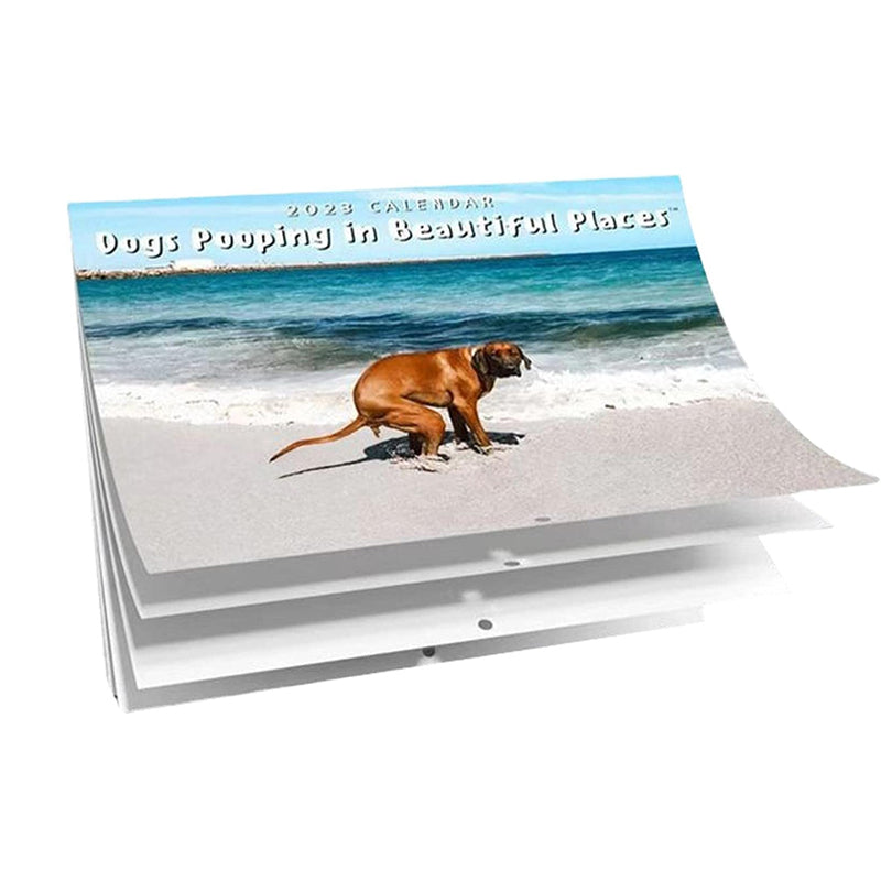 Pooping Pooches Dog Calendar