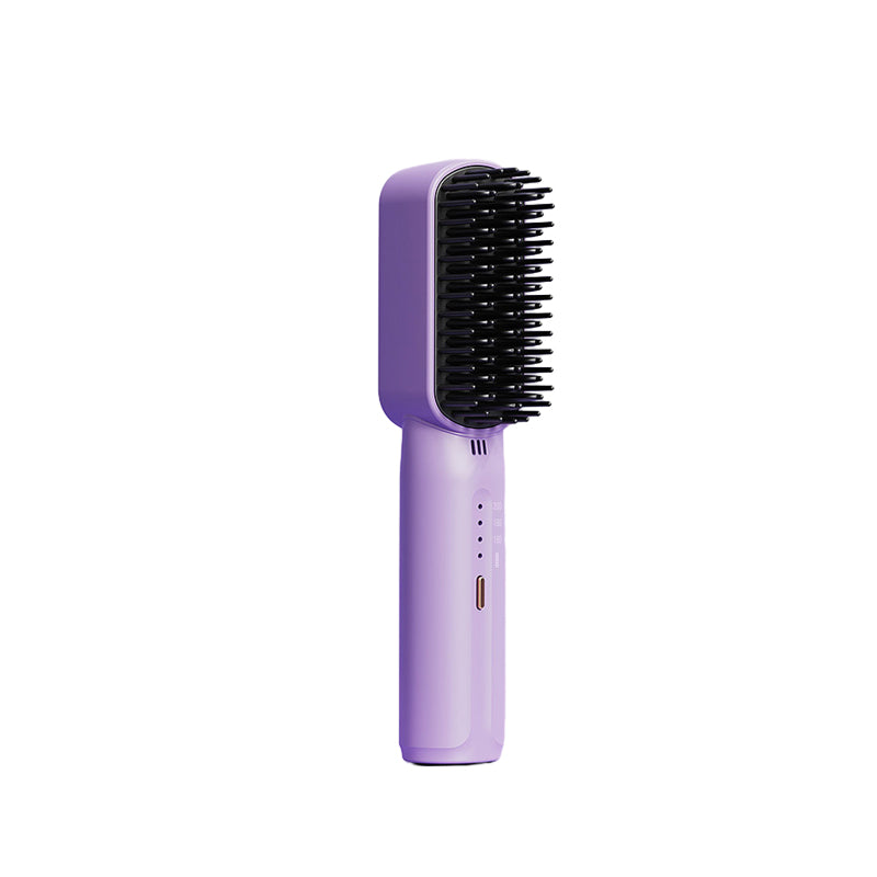 [Negative Ions Do Not Hurt Hair] Portable Mini Hair Straightening Comb