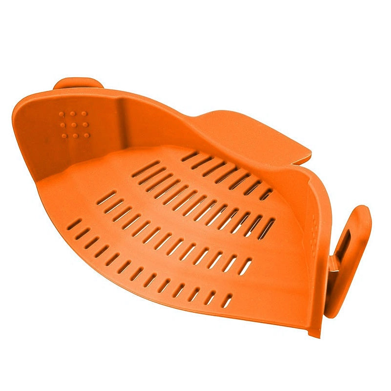 Clip On Strainer Silicone for All Pots and Pans