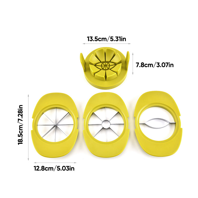 Multifunctional fruit cutter and corer