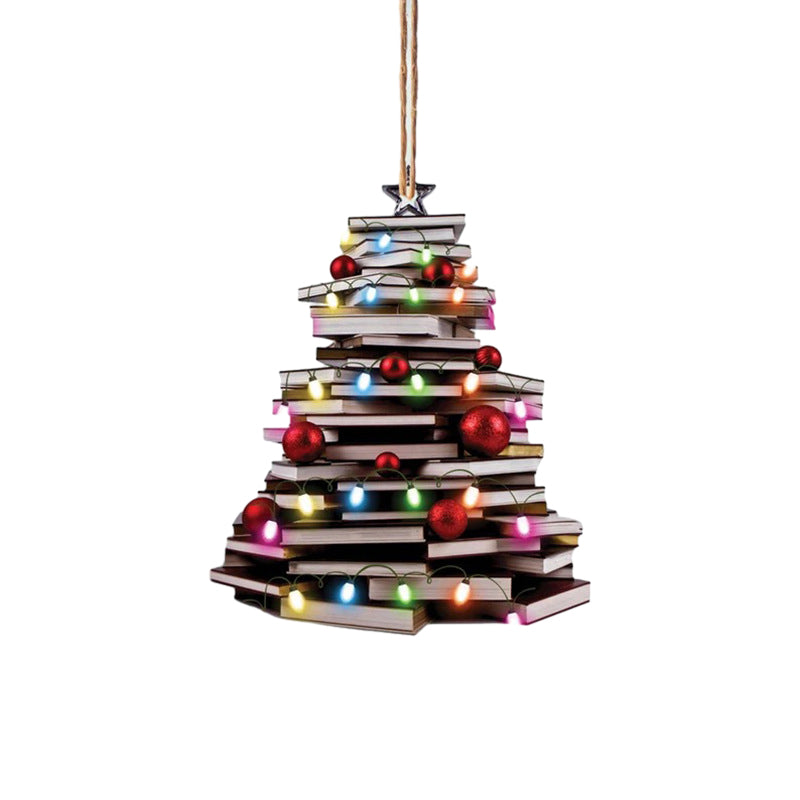 Christmas Book Tree Ornament