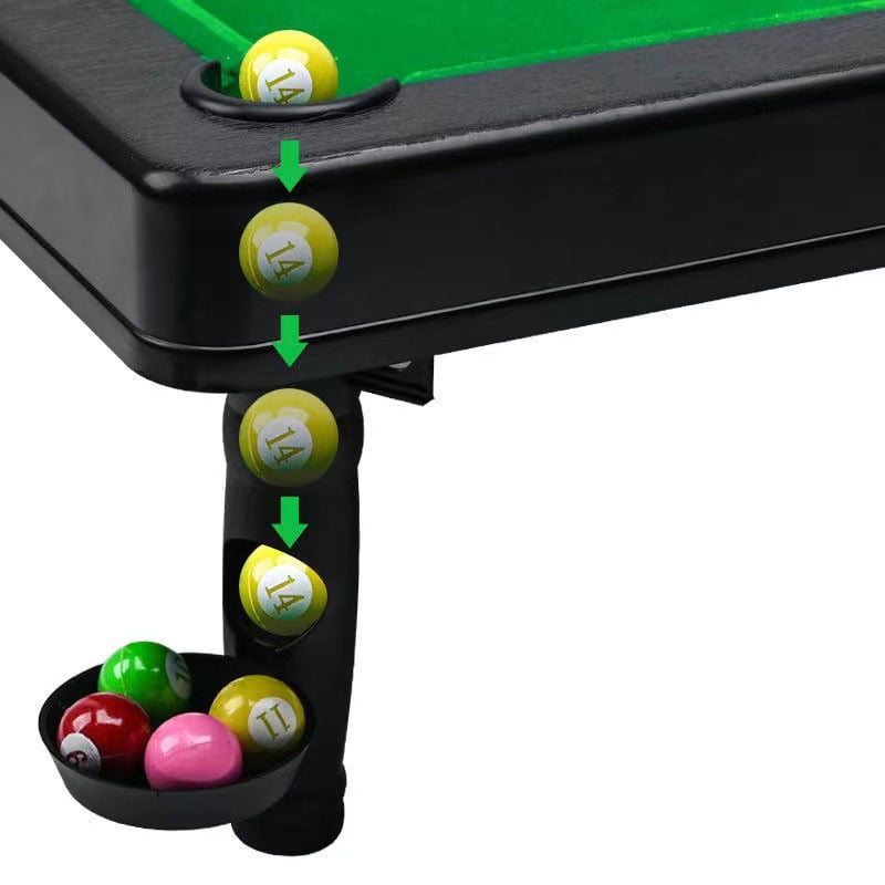 Mini pool table set