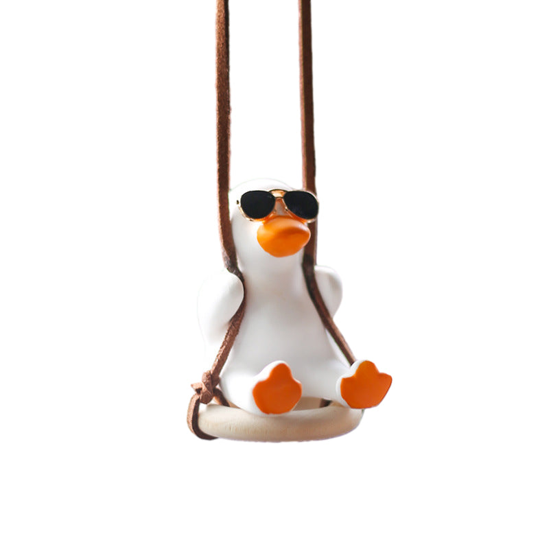 Car Flying Duck Hanging Ornament