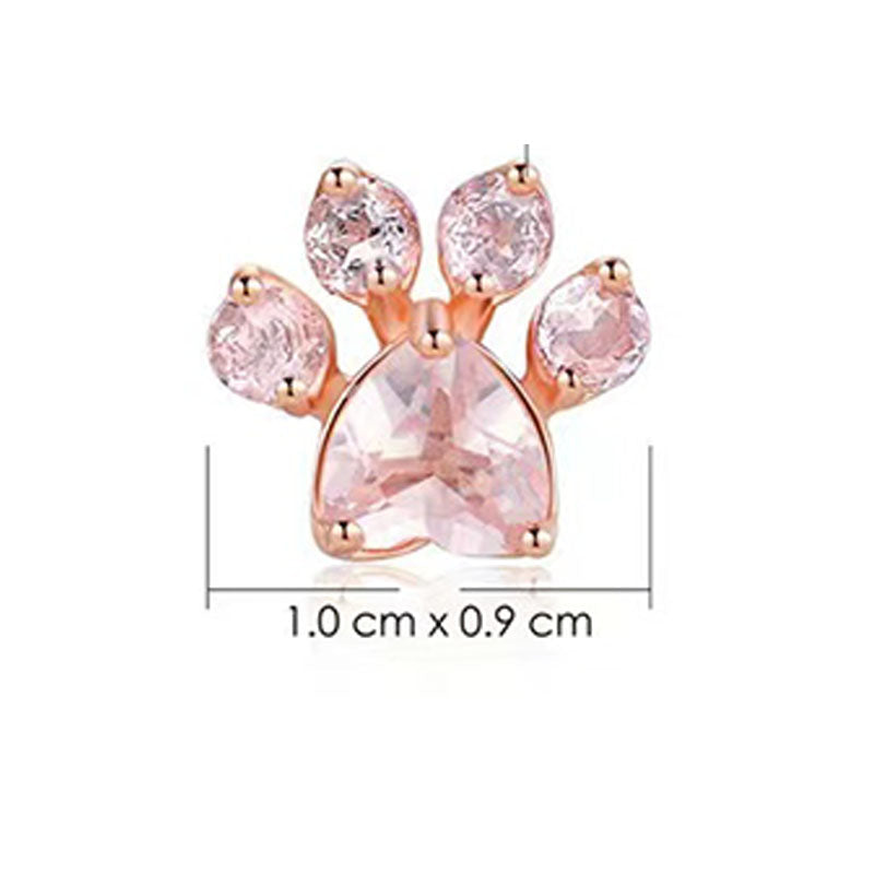 Cute Cat Paw Earrings