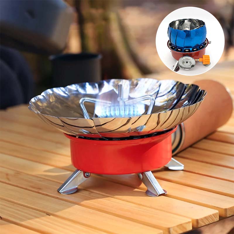 Portable Stainless Steel Gas Stove for Outdoor Camping