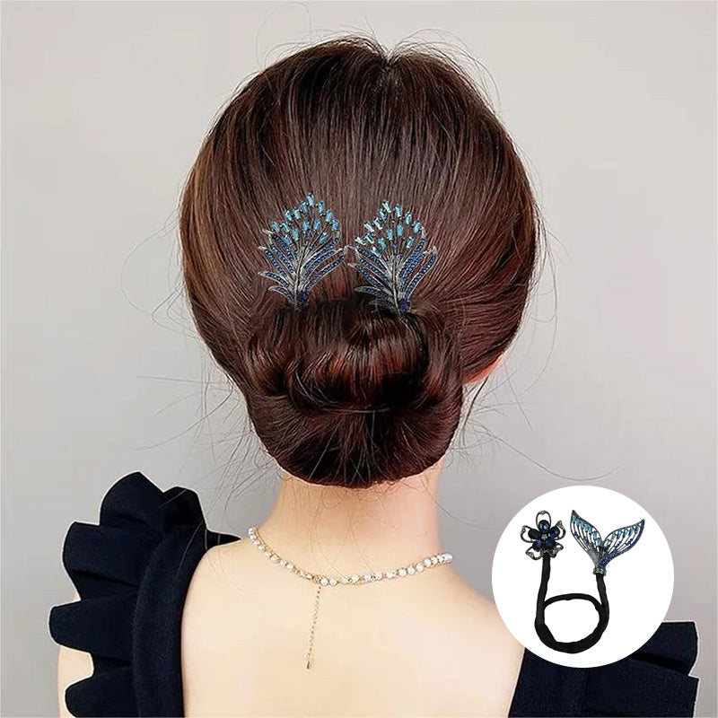 🌺Rhinestone Flower Hair Clip