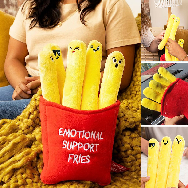 French Fries Plush Pillow