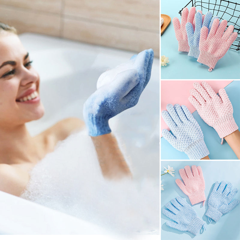 Deep Cleaning Exfoliating Bathing Gloves