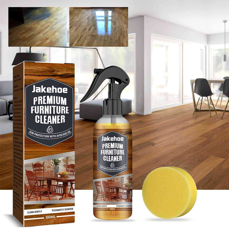 Powerful floor stain removal and polishing cleaner