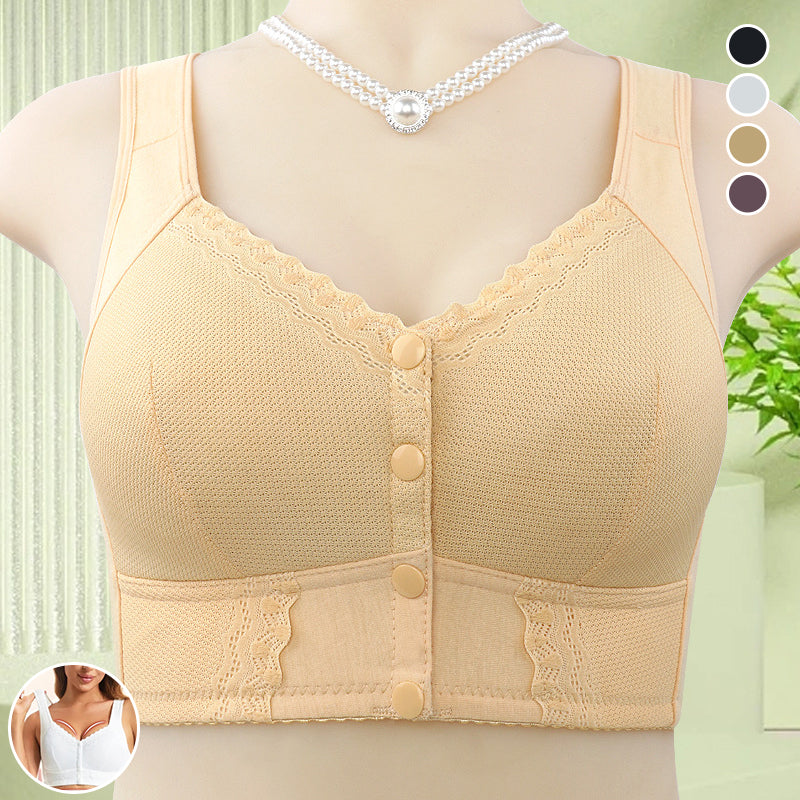 Front Closure Breathable Bra