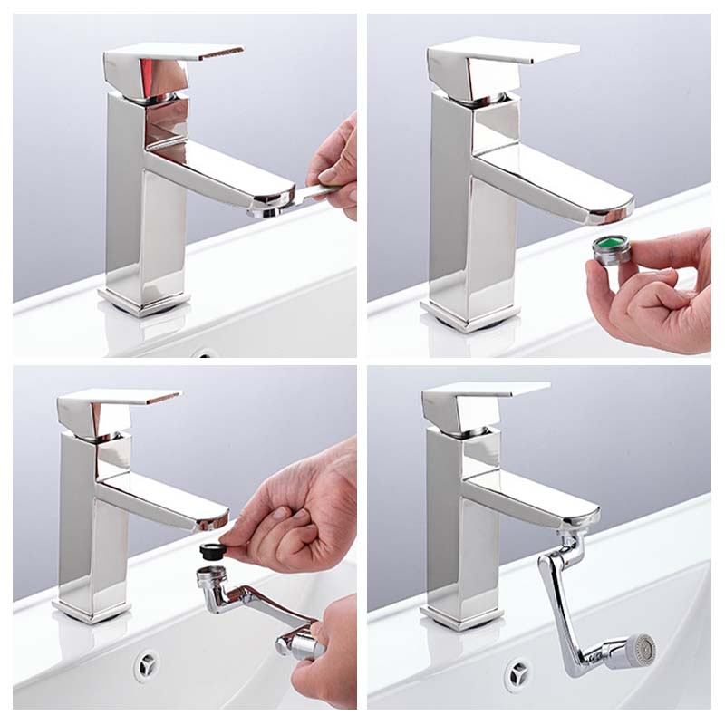 Mechanical Arm Swivel Faucet