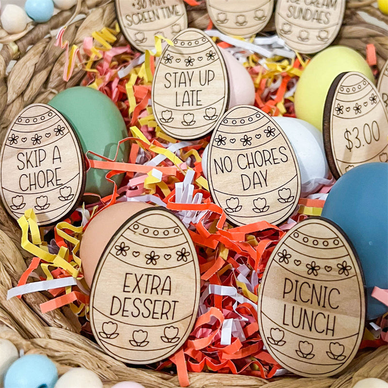 Easter Basket Tokens Set