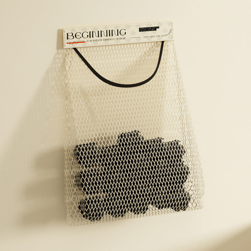 Multipurpose Velcro Storage Net Bag