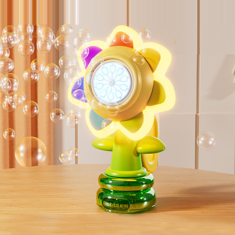 Sunflower Bubble Machine