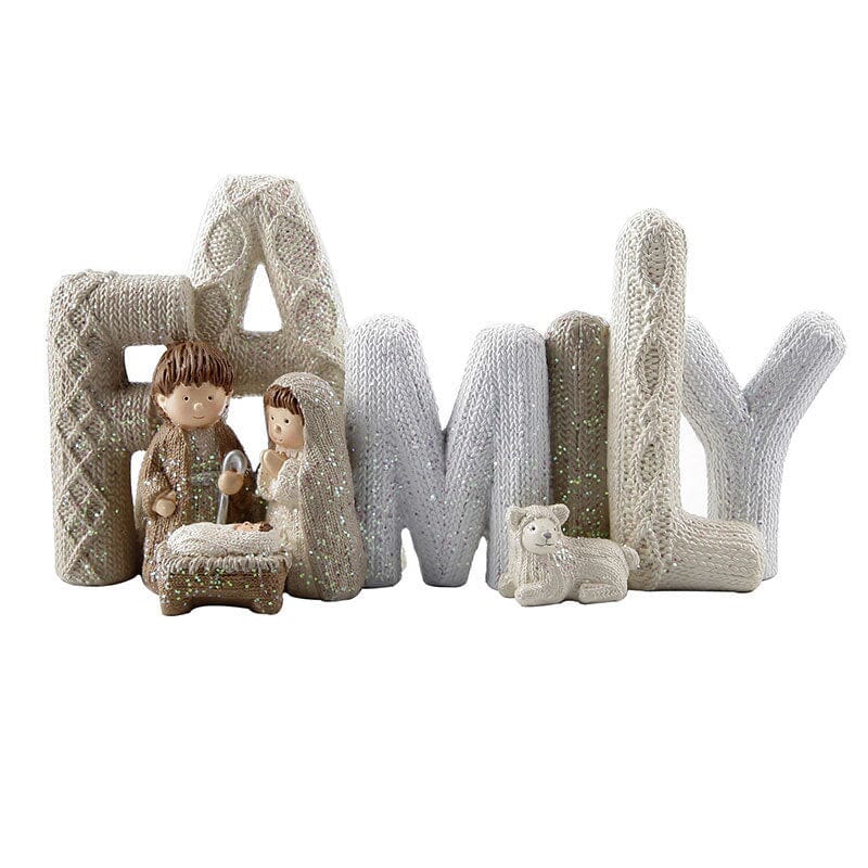 Handcrafts Family Nativity Statue