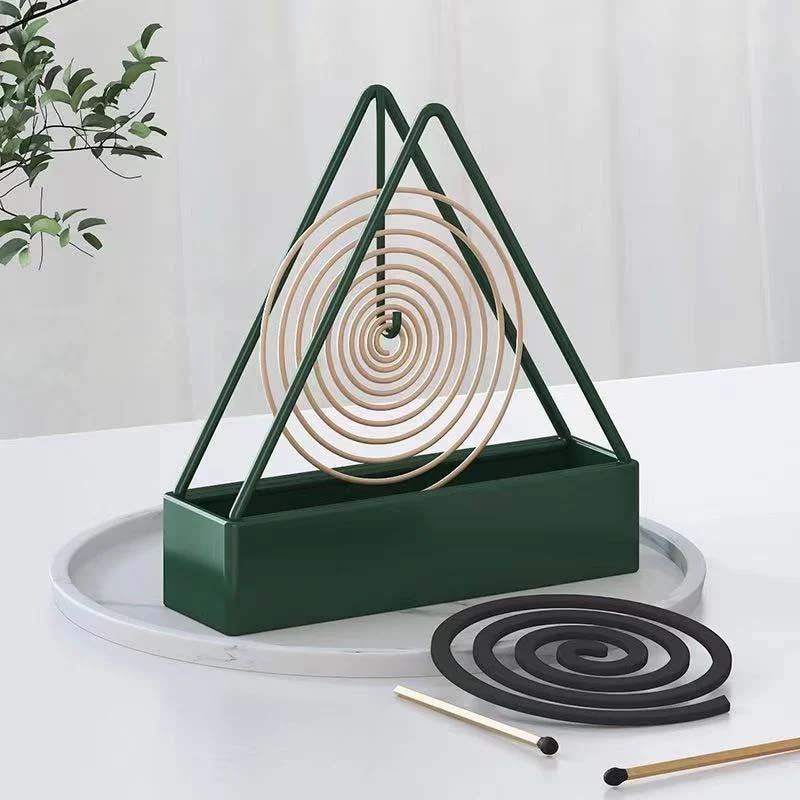 Iron triangular mosquito coil rack