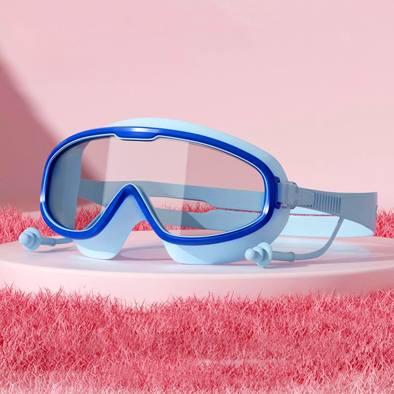 HD Large Frame Waterproof And Anti-fog Swimming Goggles