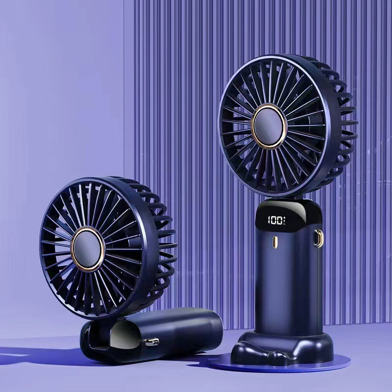 Portable electric cold compress cooling fan