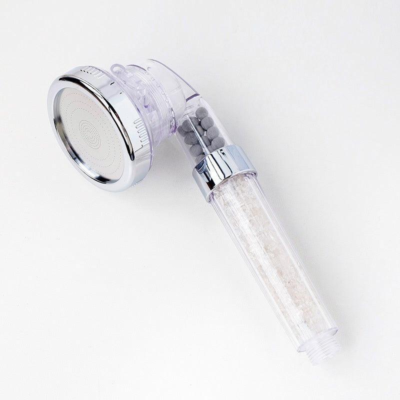 Crystal Gravel Shower Head Multi-Filter Shower Head