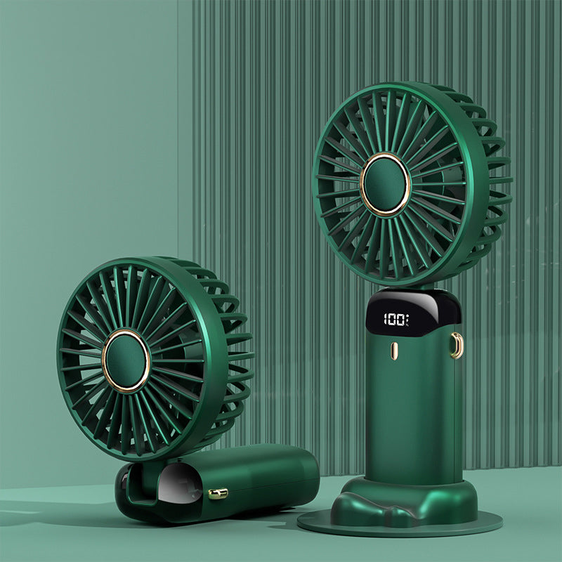 Portable electric cold compress cooling fan