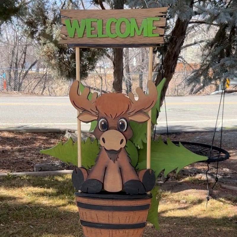 Animal Windspinner Courtyard Decoration