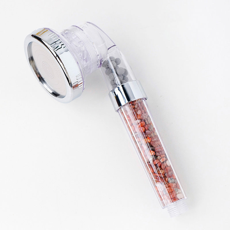 Crystal Gravel Shower Head Multi-Filter Shower Head